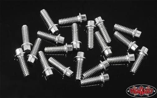 RC4WD Miniature Scale Hex Bolts (M1.6 x 5mm) (Silver) / RC4ZS1759