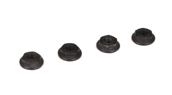 TLR / Team Losi Racing Ersatzteil Flache Riffelschrauben 4mm (4) / TLR236001