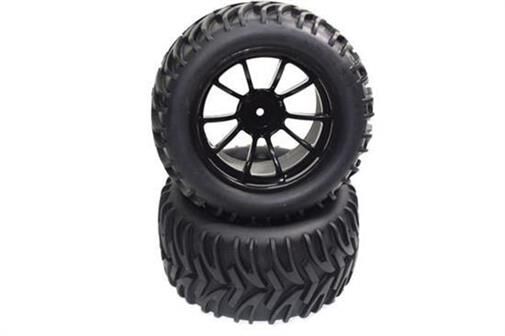 ABSiMA Räderset verklebt (2 St.) Monster Truck AMT2.4 / AMT3.4 / 1230337