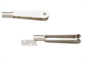 Multiplex Metall-Gabelkopf M2, 10St. / 702000