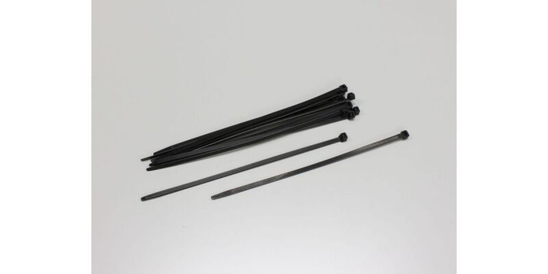 Kyosho KABELBINDER 200MM (12) SCHWARZ / K.1702BKKyosho