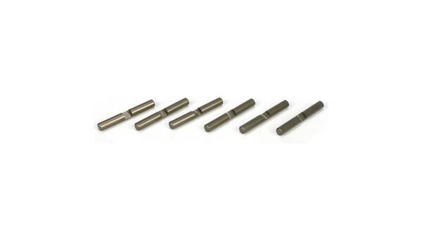 Team Losi Racing Differential Welle Alum (Satz, 6 Stück): 8B, 8T 2.0 / TLR3501