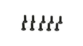 Team Losi Racing TLR Flachkopfschrauben/ M3 x 10mm (10) /...