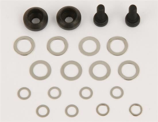 Robitronic Shim Set für Kupplungsglocken mit Schraube M3x8mm / R16017