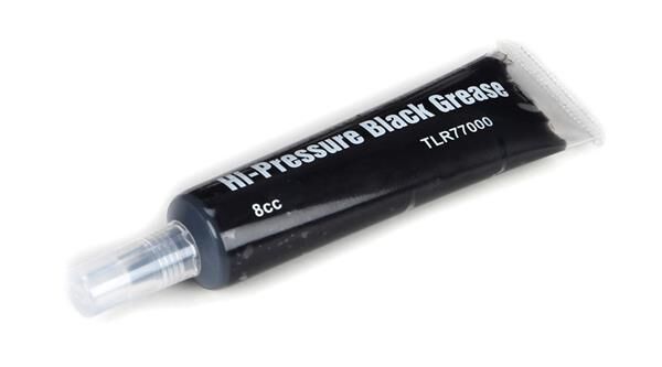 Team Losi Racing High-Pressure schwarz Grease, 8cc / TLR77000