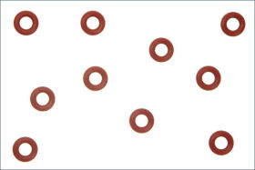 Kyosho O-RING P4 ORANGE (4) / K.ORG04