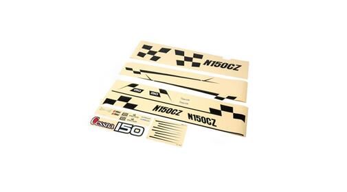 E-flite Dekorbogen (Satz): Carbon-Z Cessna 150 / EFL1414