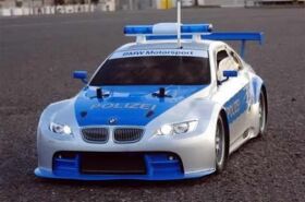 HRC Racing Lichtset 1/10 TC/Drift LED JR Stecker Polizei Dachleuchten V1 6 Blinkenmodus (Blau / Rot) / HRC8731U