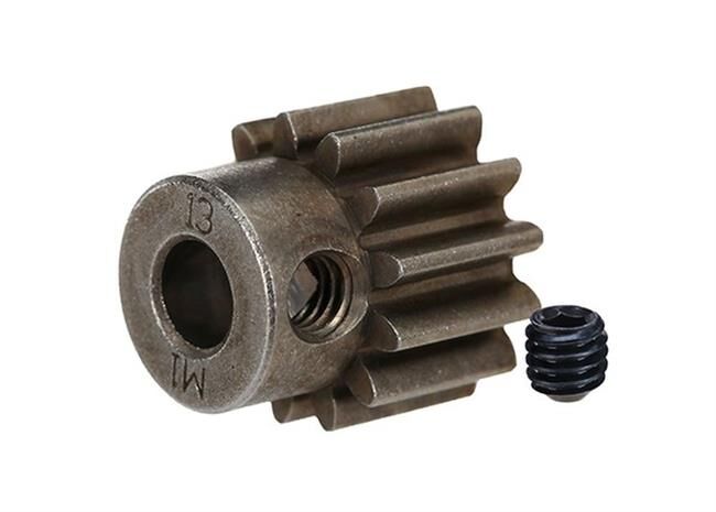 Traxxas Gear, 13-T pinion (1.0 metric pitch) (fits 5mm shaft)/ set s(compatible with steel spur gears) / TRX6486X