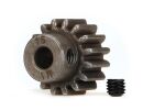 Traxxas Gear, 16-T pinion (1.0 metric pitch) (fits 5mm shaft)/ set s(compatible with steel spur gears) / TRX6489X