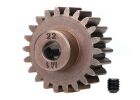Traxxas Gear, 22-T pinion (1.0 metric pitch) (fits 5mm shaft)/ set s(compatible with steel spur gears) / TRX6495X