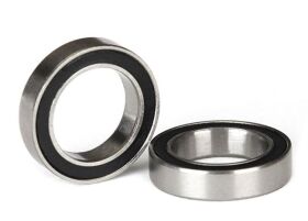 Traxxas Ball bearings, black rubber sealed (12x18x4mm)...