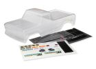 Traxxas Body, Bigfoot No. 1, Officially Licensed replica (clear, reqwindow masks/ decal sheet / TRX3660