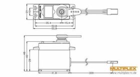 Multiplex Servo D646WP / 1-00072