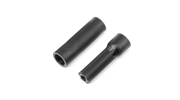 LOSI Ersatzteil Front Sliders Rock Rey / LOS232021