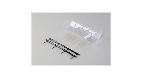 Team Losi Racing Heckflügel unlackiert 1:8 Pre-Cut Polycarbonate: 8IGHT-E/T 4.0 / TLR340004