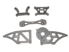 AMEWI Chassis Side Plates B+Shock To 22146 Buggy 1:12 HBX / 002-12006
