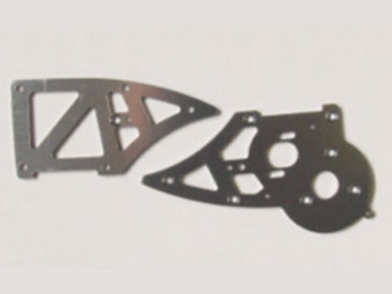 AMEWI ALU Chassis Side Plates B Buggy Truggy Monster 1:12 HBX / 002-12211