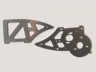 AMEWI ALU Chassis Side Plates B Buggy Truggy Monster 1:12 HBX / 002-12211