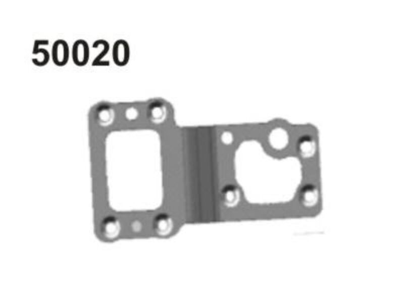 AMEWI Aufnahmeplatte mittl. Diff. Pitbul X / 004-50020