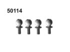 AMEWI Kugelkopfschrauben D=8mm 4Stüc Pitbull X / 004-50114