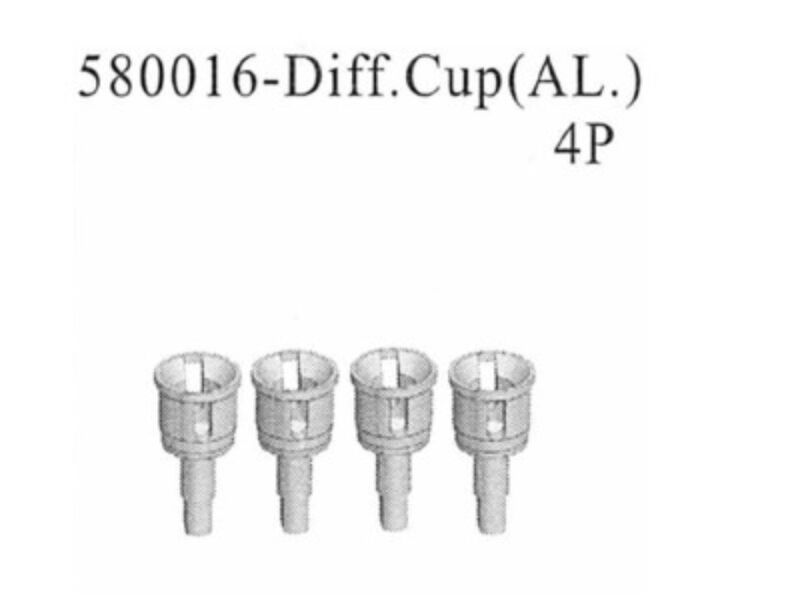 AMEWI 580016 Diff Cup (AL) / 004-580016