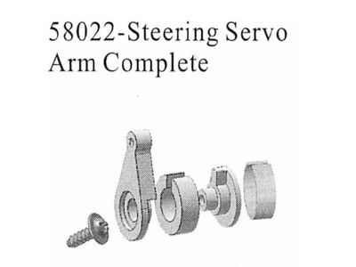 AMEWI 58022 Steering Servo Arm Complete / 004-58022