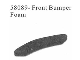 AMEWI 58089 Front Bumper Foam / 004-58089