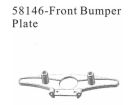 AMEWI 58146 Front Bumper Plate / 004-58146