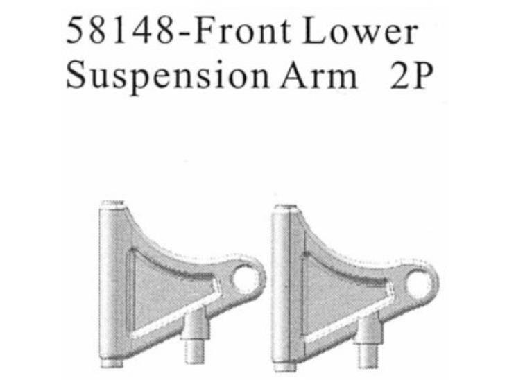AMEWI 58148 Front Lower Suspension Arm 2P / 004-58148