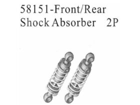 AMEWI 58151 Front/Rear Shock Absorber 2P / 004-58151
