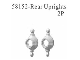 AMEWI 58152 Diff CupRear Uprights 2P / 004-58152