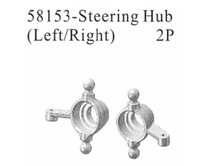 AMEWI 58153 Steering Hub(Left/Ringht) / 004-58153