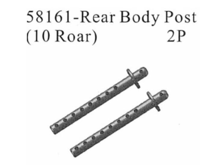 AMEWI 58161 Rear Body Post(10Roar) / 004-58161