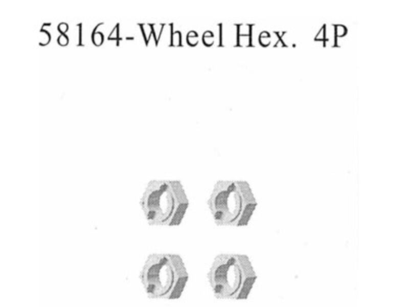 AMEWI 58164 Wheel Hex / 004-58164