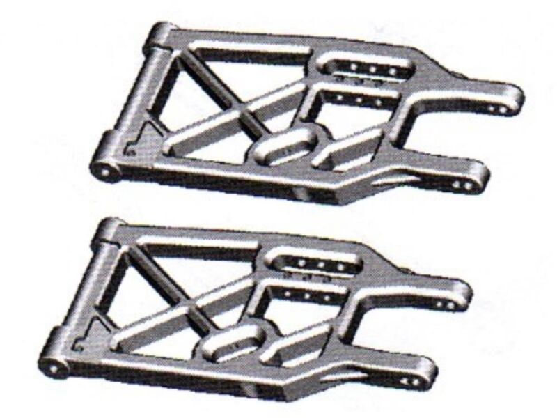 AMEWI 60006N Rear Lower Suspension Arm (2P) / 004-60006N