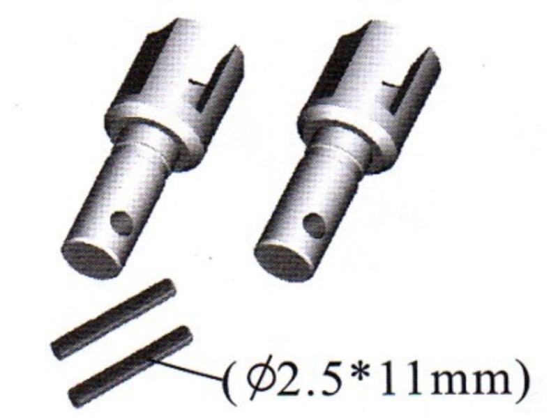AMEWI 60052 Centre Diff. Joint Cups 2P. / 004-60052