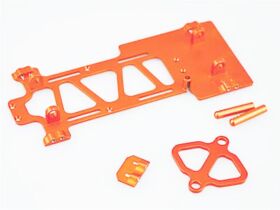 AMEWI Akkuhalter m.Abdeck. ALU Akku Halter w/Covers ALU /...