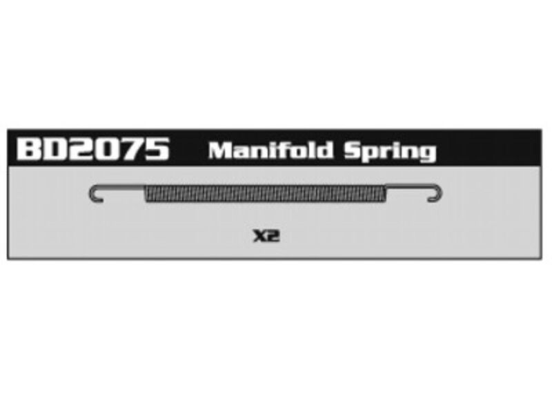 AMEWI BD2075 Manifold Spring / 007-BD2075