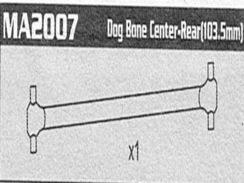 AMEWI MA2007 Center Rear Dog Bone (103,5mm) Raptor / 007-MA2007