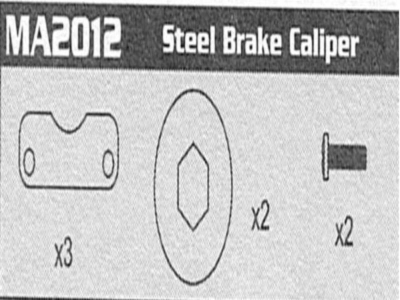 AMEWI MA2012 Steel Brake Caliper Raptor / 007-MA2012