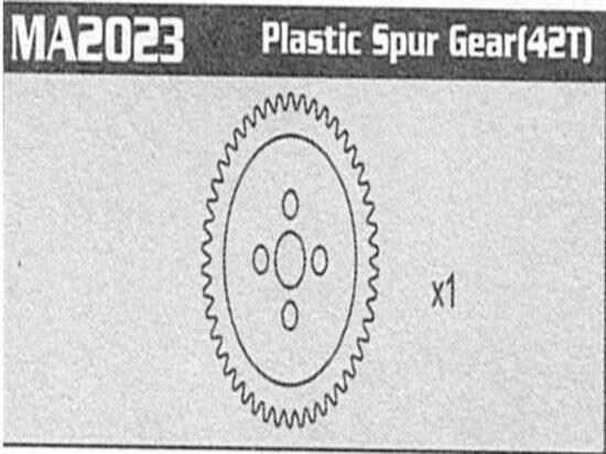 AMEWI MA2023 Plastic Spur Gear(42T) Raptor / 007-MA2023