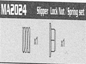 AMEWI MA2024 Slipper Lock Nut/Spring Nut/Spring Set...
