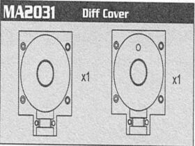 AMEWI MA2031 Diff Cover Raptor / 007-MA2031