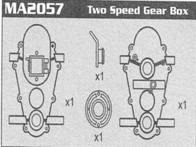 AMEWI MA2057 Two Speed Gear Box Raptor / 007-MA2057