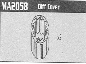 AMEWI MA2058 Diff Cover Raptor / 007-MA2058
