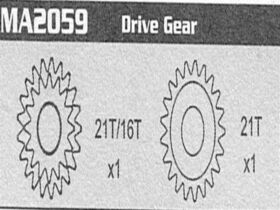 AMEWI MA2059 Drive Gear Raptor / 007-MA2059