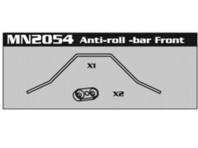 AMEWI MN2054 Anti-Roll-Bar Front / 007-MN2054