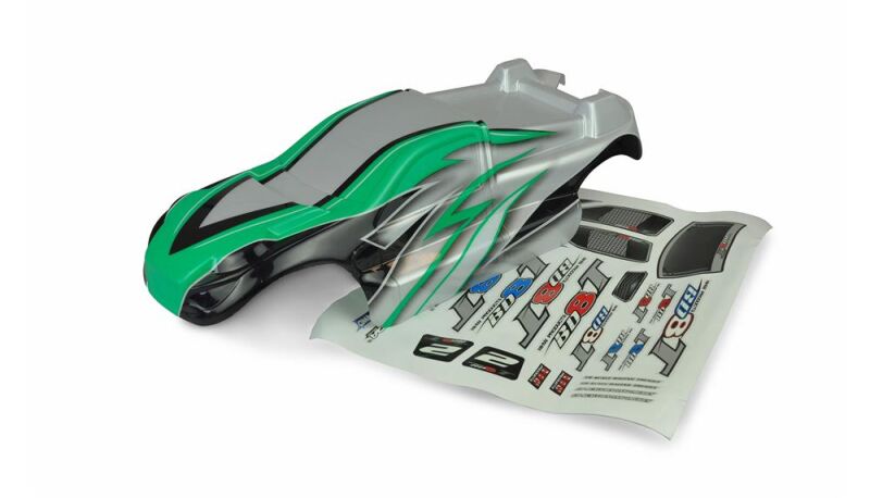 AMEWI MU2210 Painted Body shell (green+silver+black / 007-MU2210