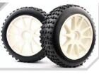 AMEWI WB1025 1/8 Buggy Sport Spike/White Spoke Wheels / 007-WB1025